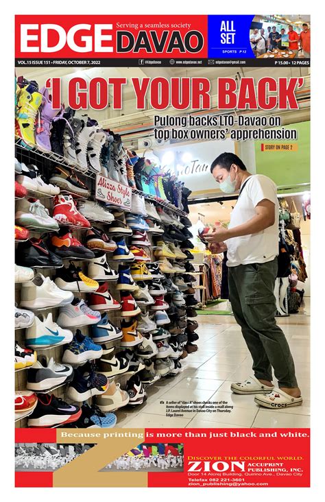 edge davao|Edge Davao Vol. 15 Issue 152 .